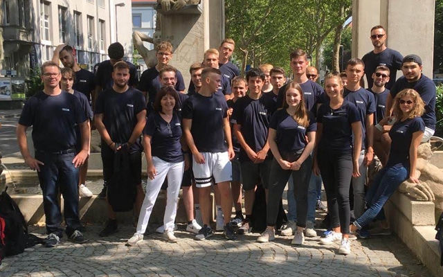 Team beim Ausbildungsworkshop am Bodensee
