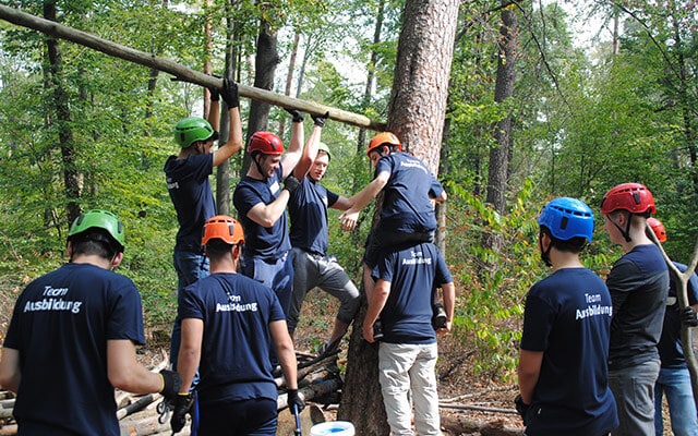 Teambuilding in der Einführungswoche